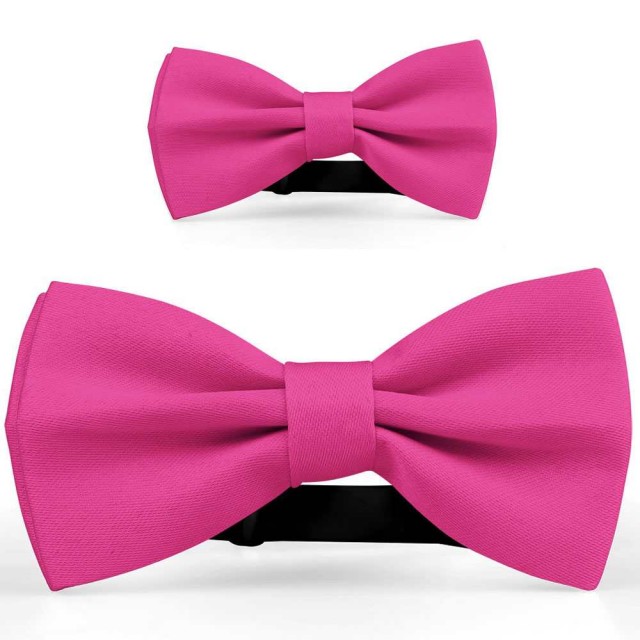 Set papioane tata fiu roz-fuchsia, uni